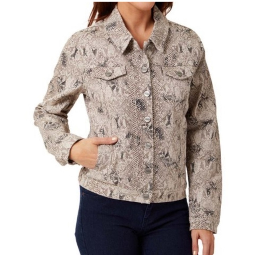 Nanette Lepore with tag Beige Python Print Jacket